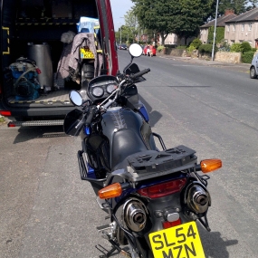 moto transportation from England