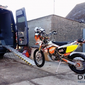 motorcycle transportation from Great Britain